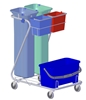 Cleaning trolley Z impregnation method