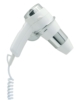 Wall mounted hairdryer JVD Clipper chromed support 1400 Watts