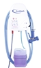 Central cleaning and disinfecting without hose without gun