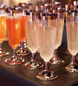 Duni disposable champagne flute celebration 15 cl 12