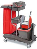 VDM household trolley ideatop 6 with press