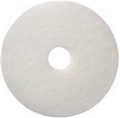 White floor polishing disc 505 mm package 5