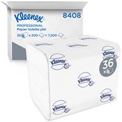 Toilet paper Kleenex maxi pack white 200 f X36