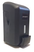 JVD cleanline black soap and gel dispenser