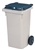 Acheter 90-liter 2-wheel waste bin, Grey