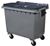 Acheter 660-liter 4-wheel waste bin, Grey lid, Front lift system