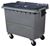 Acheter 660-liter 4-wheel waste bin, Grey lid, central lift system