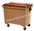Acheter 770-liter 4-wheel waste bin, Brown, Front lift system