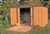 Acheter Garden shed in lacquered galvanized steel 2.5m2 brown beige 