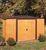 Acheter Garden shed in lacquered steel