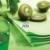 Acheter Disposable round non-woven tablecloth diam. 240 Anis green pack of 12