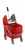 Acheter _UK_Chariot de menage Rubbermaid combo bravo 25 L rouge avec presse