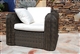 Buy Wicker chair Mikonos round wire prestige