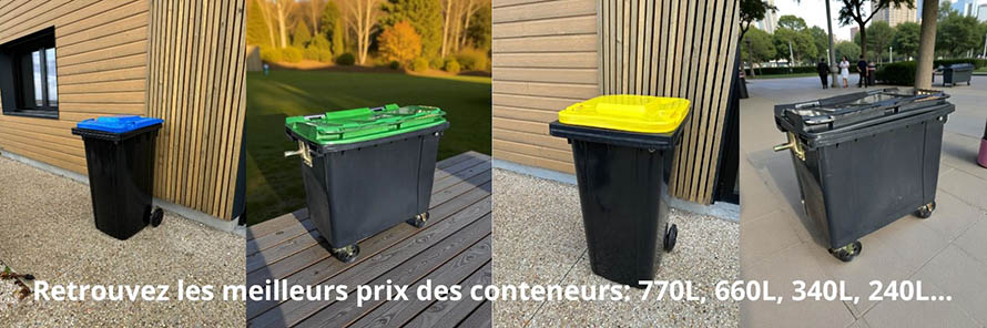 Street waste container manufacturer and standards