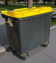 City garbage container