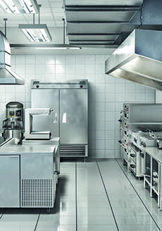 Stainless steel kitchen cleaner