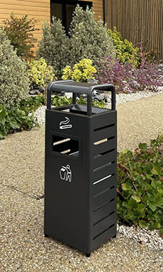 Outdoor ashtray/basket