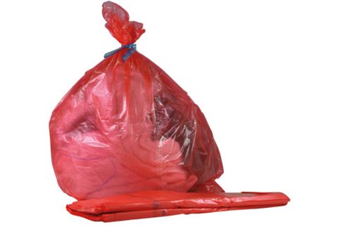 Sac hydrosoluble 2025 rouge