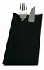 Airlaid covered pocket napkin 40x40 black x 400