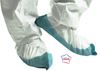 Disposable shoe cover reinforced by 400