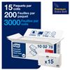 Tork Premium hand towel paper folding white V package 3000