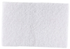 White abrasive pad large model