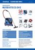 Nilfisk Attix 33-2H IC vacuum cleaner