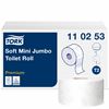 Tork mini jumbo toilet paper embossed soft 170 m package 12