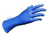1000 long powder-free blue nitrile glove