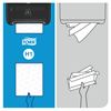 Tork Matic long roll hand towels H1 white, pack of 6