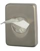 Dispenser sachets protection feminine brushed stainless