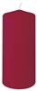 Duni 35 hour round burgundy candles
