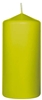 Round kiwi candles 100X50 mm Duni