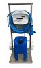 Stainless steel mobile trolley for cleaning and disinfection plant