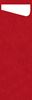 Duni red slim sacchetto covered pouch 