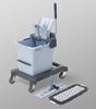 Cart with press Vileda ultraspeed max pro single 25L