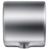 Hand dryer air pulse brushed stainless steel silent