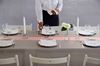Dunicel powder pink table runner 0.15x20 m