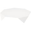 183100 - Dunisilk tablecloth 84 x 84 cm white Linnea