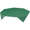 183107 - Dunisilk tablecloth 84 x 84 cm dark green Linnea