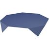 183108 - Dunisilk tablecloth 84 x 84 cm dark blue Linnea