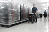 Hotel linen trolley Cart Rubbermaid X 150 L