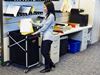 Hotel linen trolley Cart Rubbermaid X 150 L