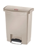 Garbage Rubbermaid Slim Jim 30L beige