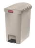Garbage Rubbermaid Slim Jim 30L narrow beige