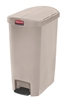 Garbage Rubbermaid Slim Jim 50L narrow beige