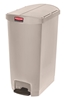 Garbage Rubbermaid Slim Jim L 68 narrow beige