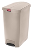 Dustbin 90 L Rubbermaid Slim Jim narrow beige