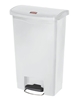 Rubbermaid Slim Jim 50L white trash