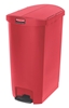 Rubbermaid Slim Jim trash 68 The narrow red